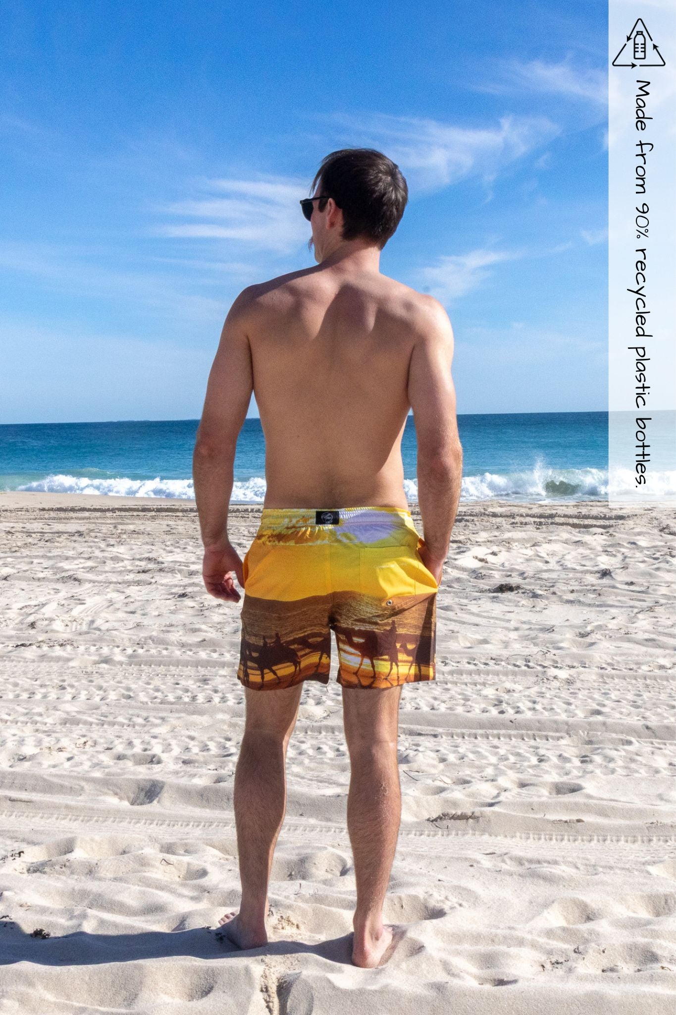 Camels on Cable photo on boardshorts