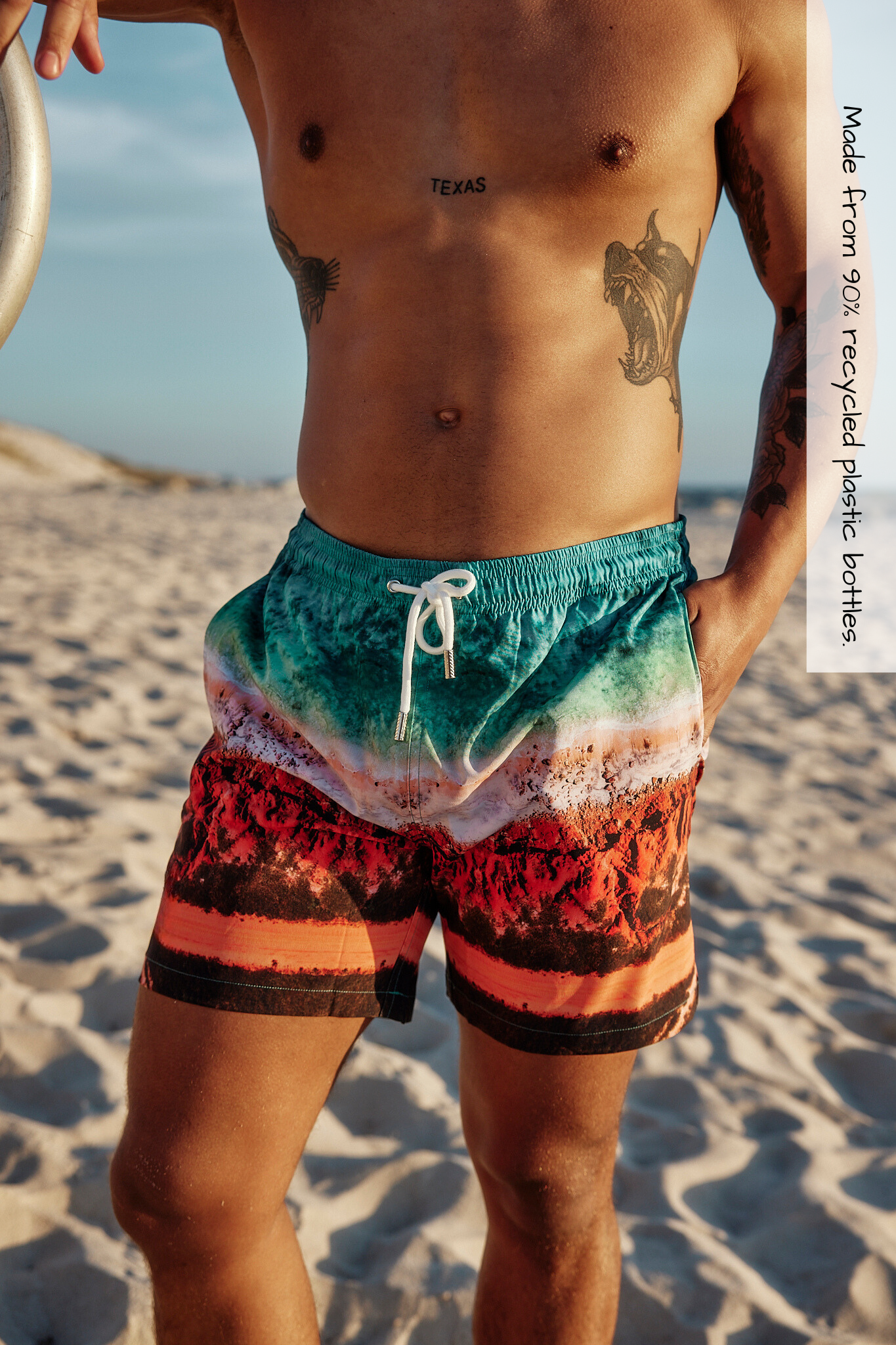 James Price Point photo on boardshorts