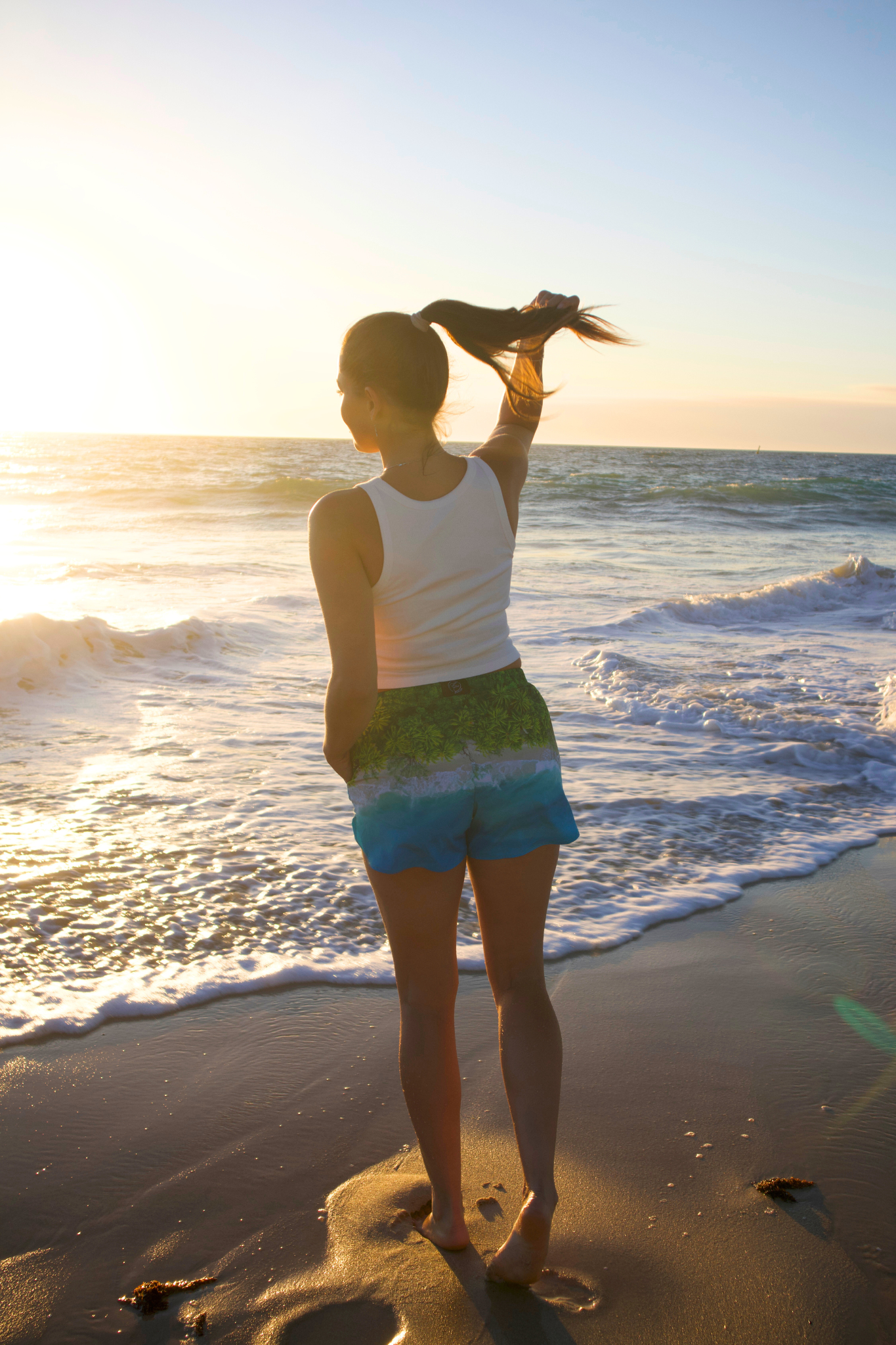 Womens Port Douglas Photo on boardshorts
