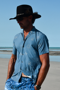 Recycled plastic clothes | Recycled plastic shirt | recycled clothing | recycled mens clothing | Australian designed | Broome | Broome WA