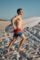 Crab Creek recycled photo on boardshorts