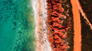 Kids James Price Point photo on boardshorts recycled