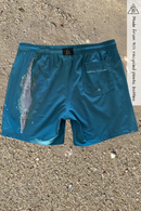 Kids Kimberley Crocodile Photo on boardshorts