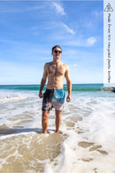 Misey Beach photo on boardshorts