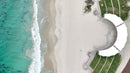 Scarborough beach photo used for boardshorts