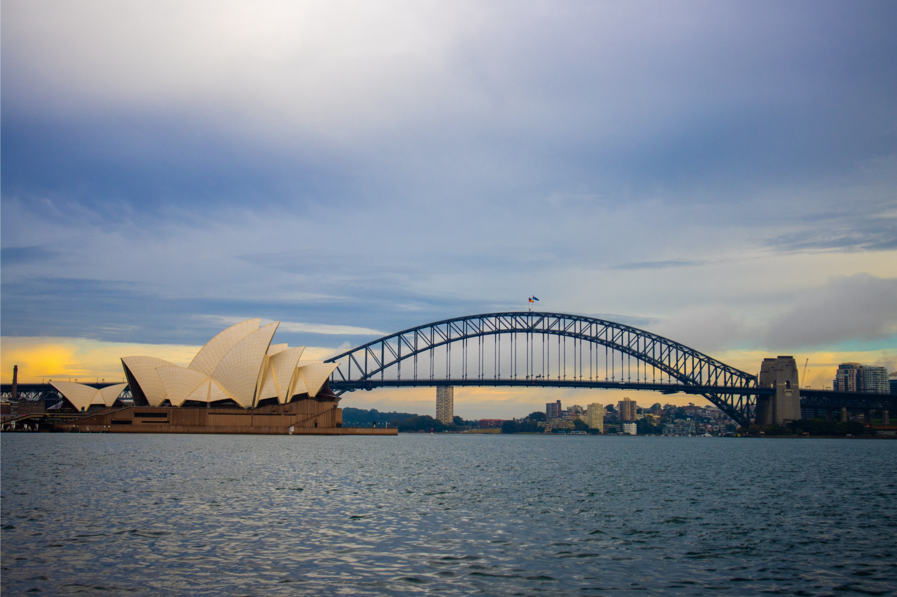 Inspiration for mens recycled boardies for Sydney Harbour bridge