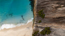 Drone photo of Misery Beach in australias south west