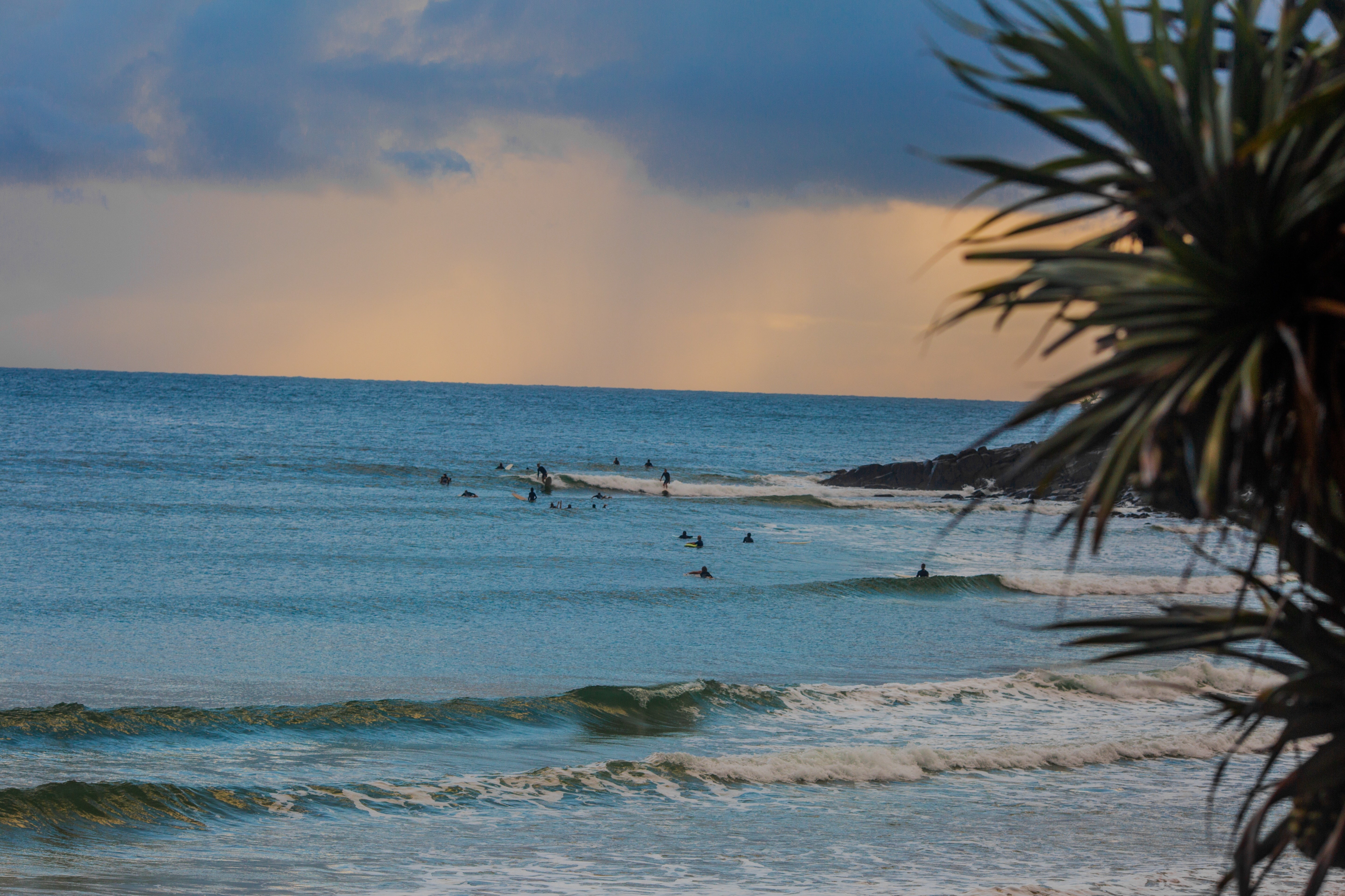 Noosa surf lineup QLD - inspiration for Sorus kids boardshorts