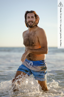 Sorus Noosa recycled mens boardshorts - front 