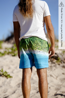 Sorus Port Douglas recycled mens boardshorts - back