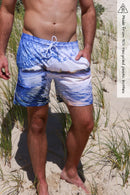 Sorus Scarborough recycled mens boardshorts - front