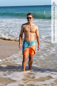 Sorus Shark Bay recycled mens boardshorts - front 