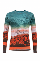 Sorus Shoreline Rashguard design render of James Price Point - front
