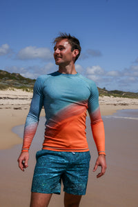 Sorus Shoreline Rashguard - Shark Bay 