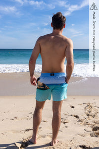 Sorus Twilight Beach recycled mens boardshorts - back