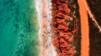 Sorus James Price Point drone photo in Broome, WA